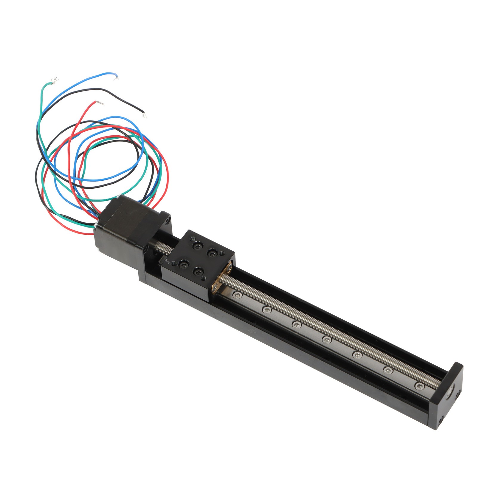 150 mm Mini Linear Rail Sliders Lead Screw T6x1 with Nema 11 Stepper Motor