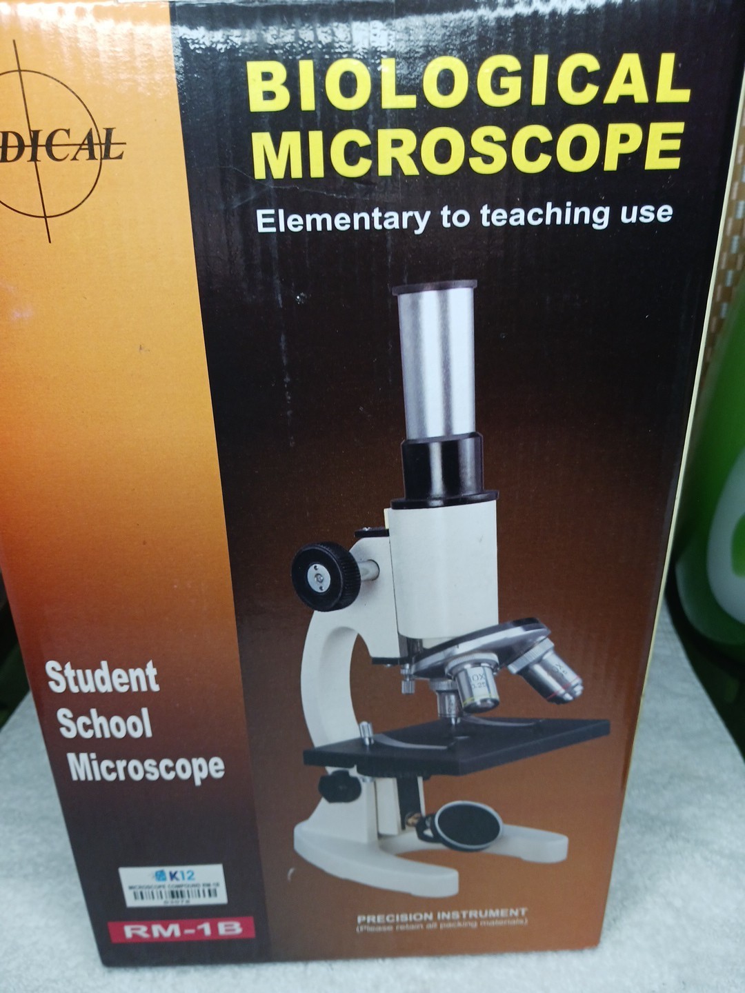 Radical RM-1B Student Microscope LED & Slide Kit - NEW in SEALED Box