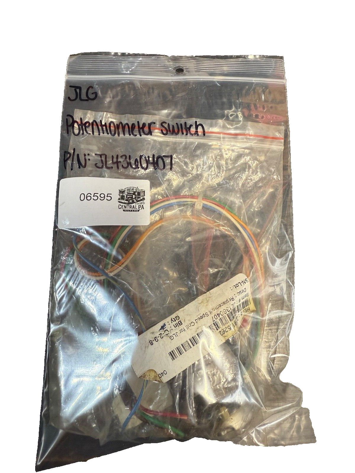 JLG Potentiometer Switch P/N: JL4360407