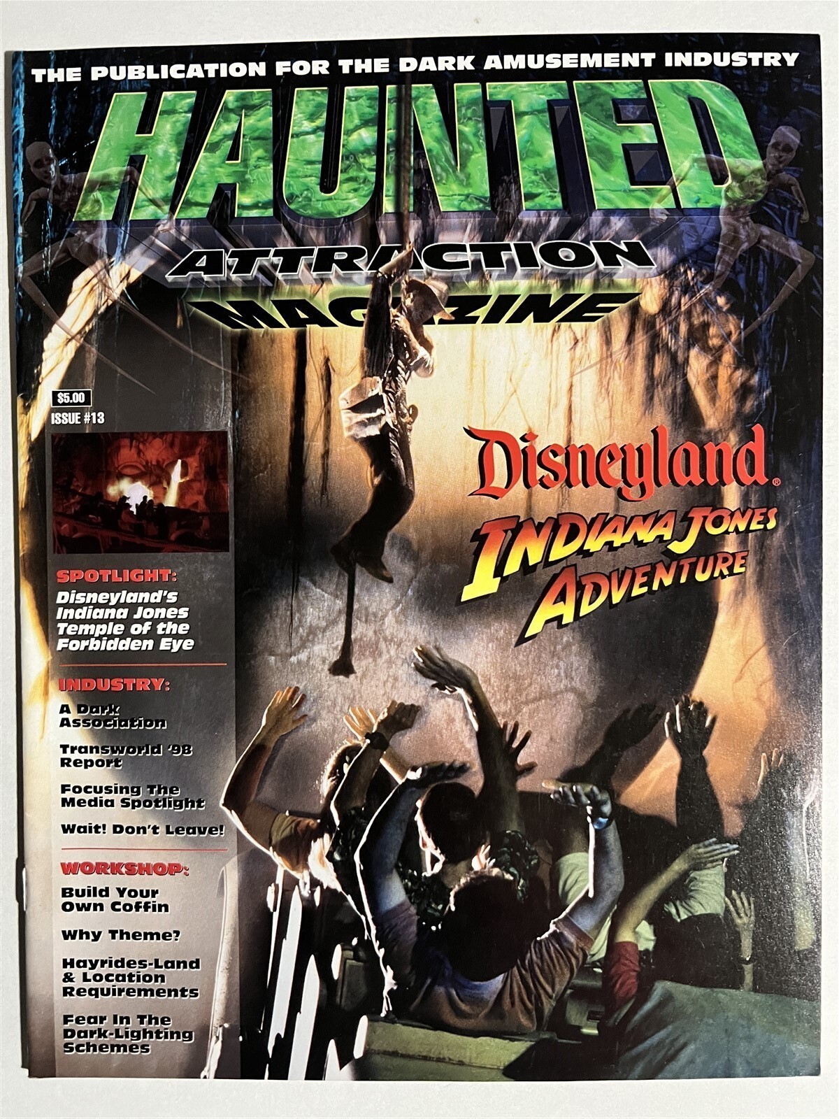 HAUNTED ATTRACTION #13 HAUNTED ATTRACTION/HOUSE HOW TO MAGAZINE