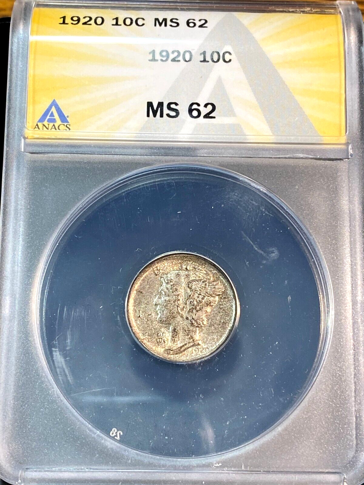 1920 Mercury Dime ANACS MS62 Looks 64 Easily Best Price Ebay CHRC