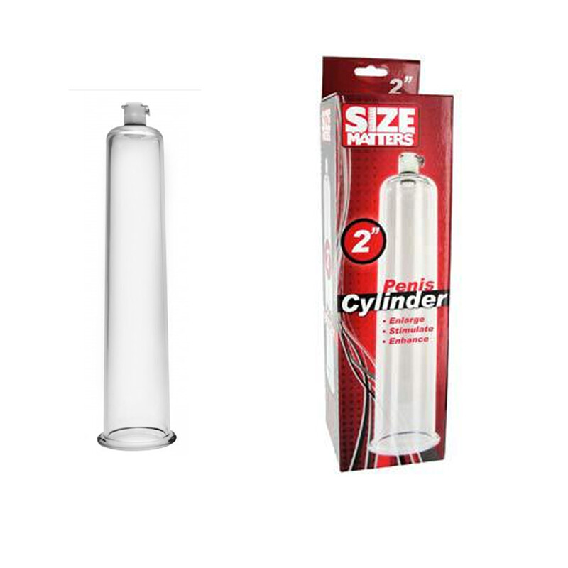 Size Matters penis-pumping Cylinder for Cock Stretcher Male Enlargement Pump