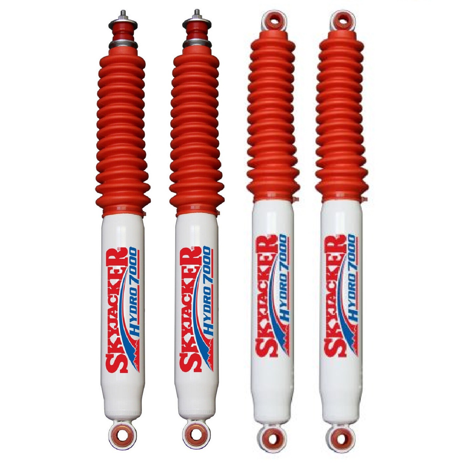 Skyjacker Hydro 7000 Front & Rear Shocks Absorber for 87-95 Wrangler YJ Set of 4