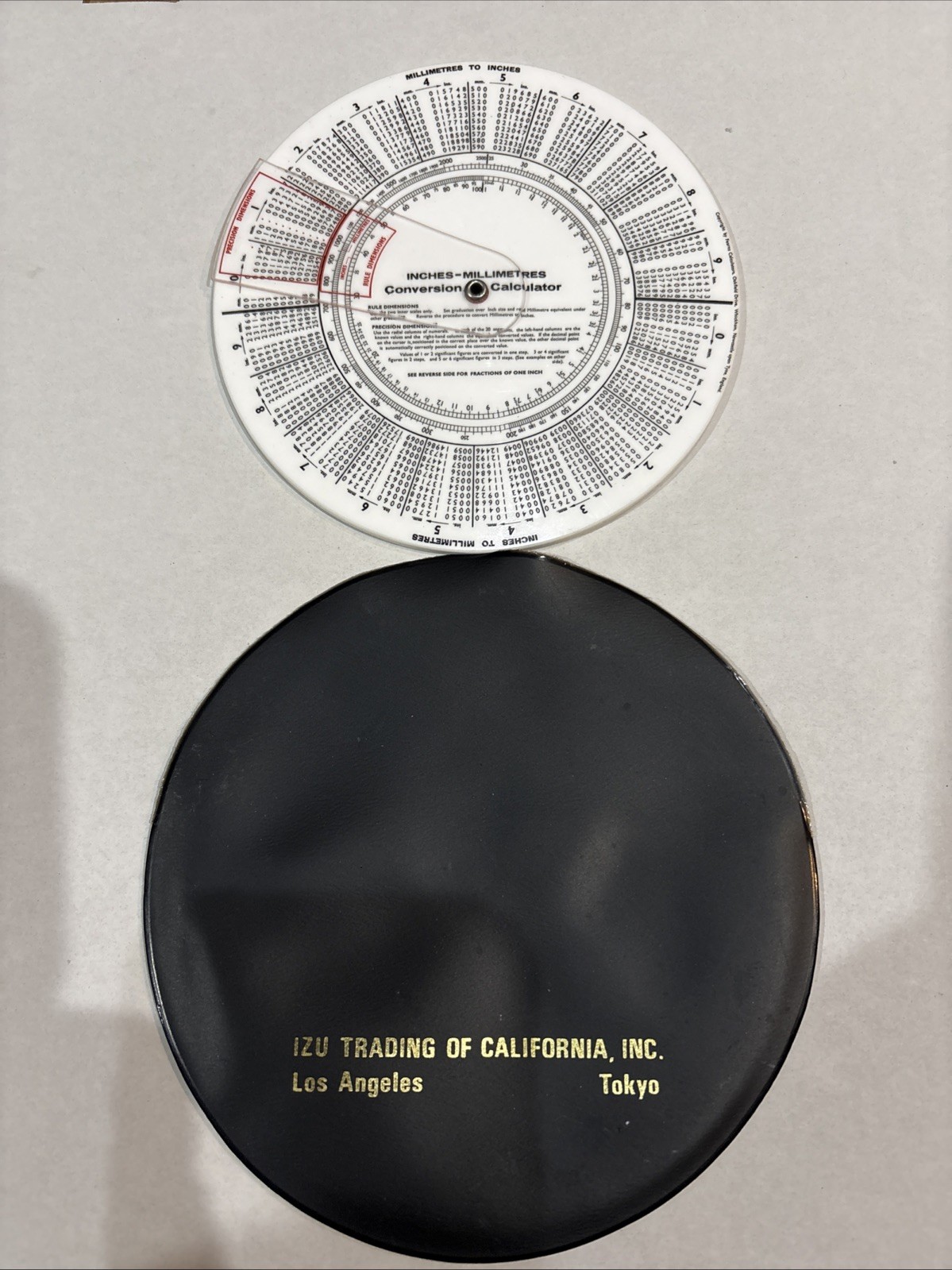 Fearns Calculators - Inches - Millimetres Conversion Calculator With Pouch