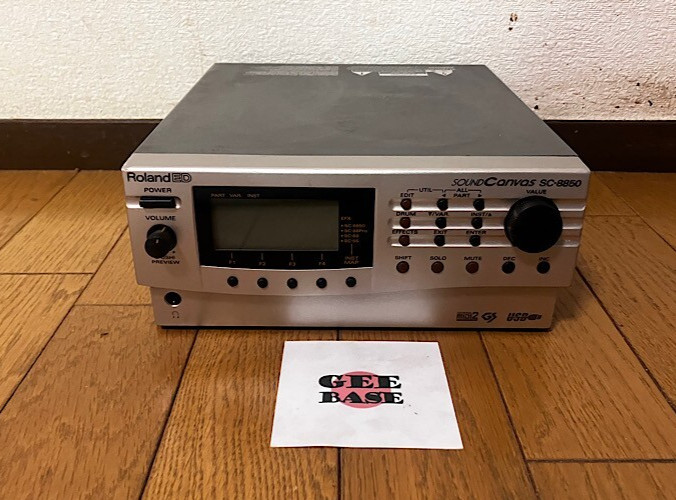 Roland Sound Canvas SC-8850 General MIDI Synthesizer Module Working Free Ship