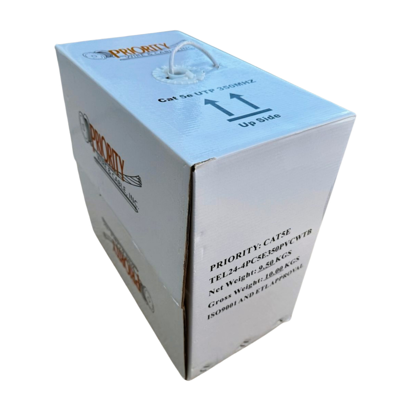 Priority Wire CAT 5E Wire, TEL24-4PC5E350PVCWTB, 16 lbs 15oz **Free Shipping**
