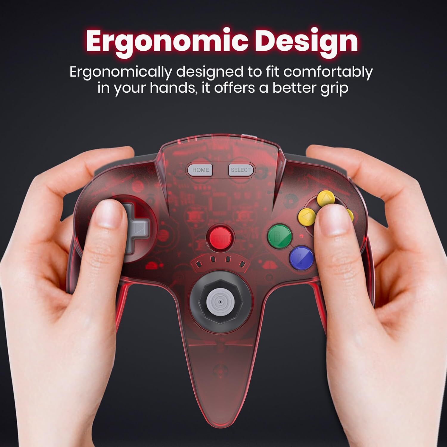 2.4 GHz Wireless N64 Switch Online Controller For Switch Win PC Laptop iOS Mac