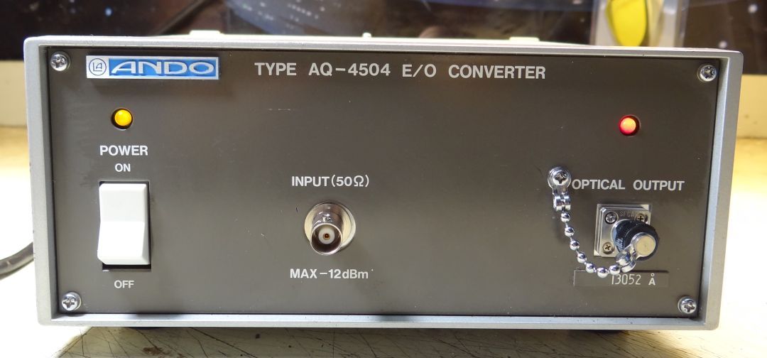ANDO TYPE AQ-4504 E/O CONVERTER