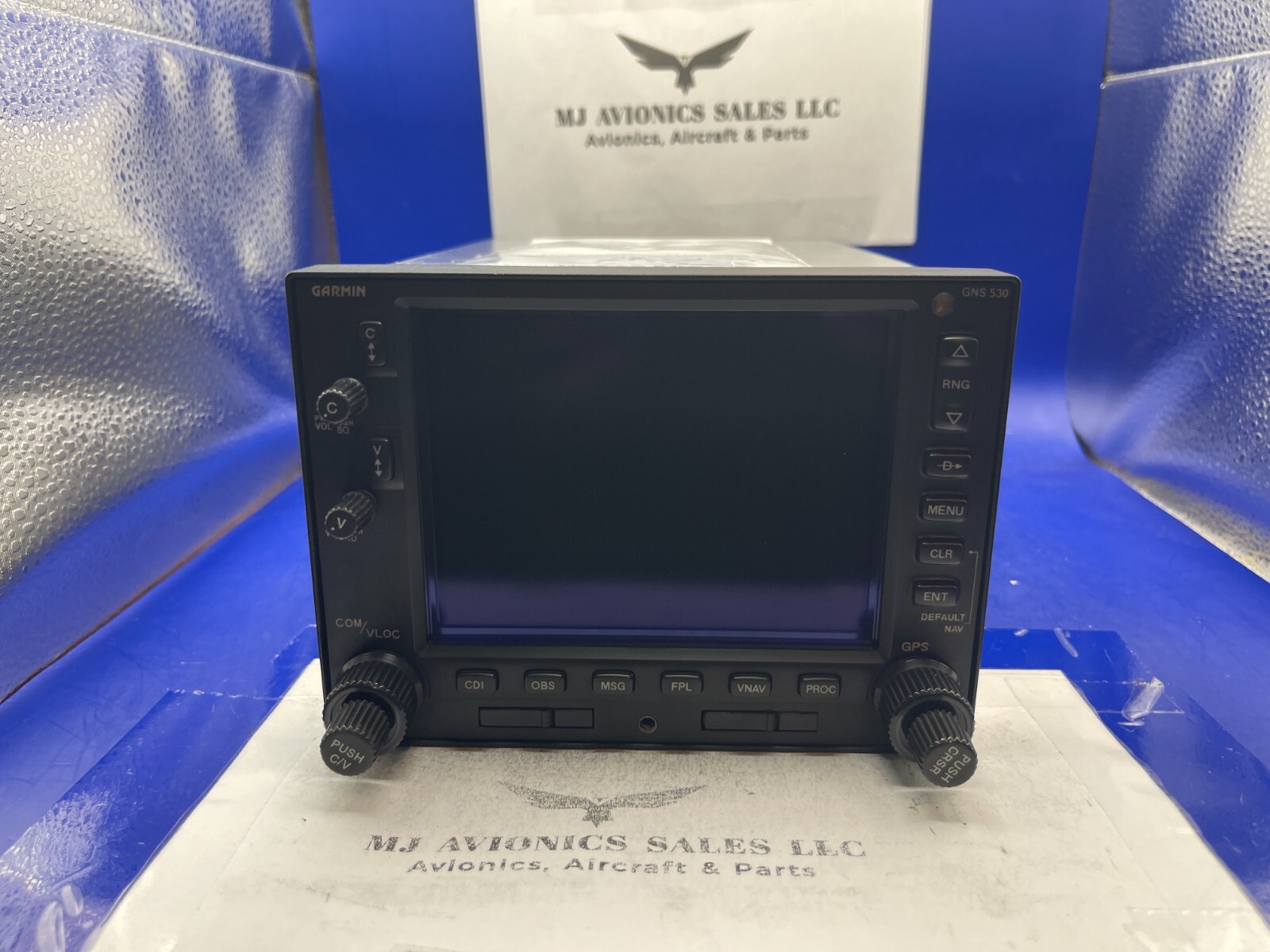 GARMIN GNS 530W WAAS GPS/NAV/COMM 14/28 VDC P/N 011-01064-40 WITH  FAA FORM 8130