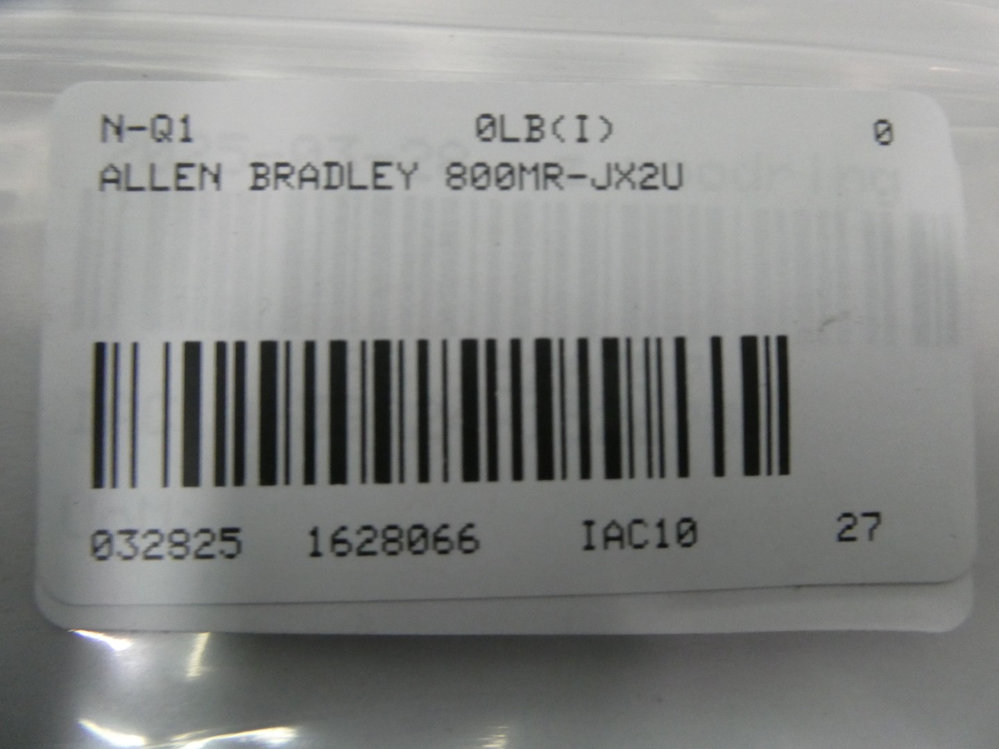 Allen Bradley 800MR-JX2U 3 Pos Selector Switch
