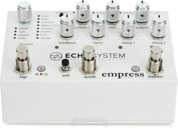 Empress Effects Echosystem Dual Engine Delay Pedal
