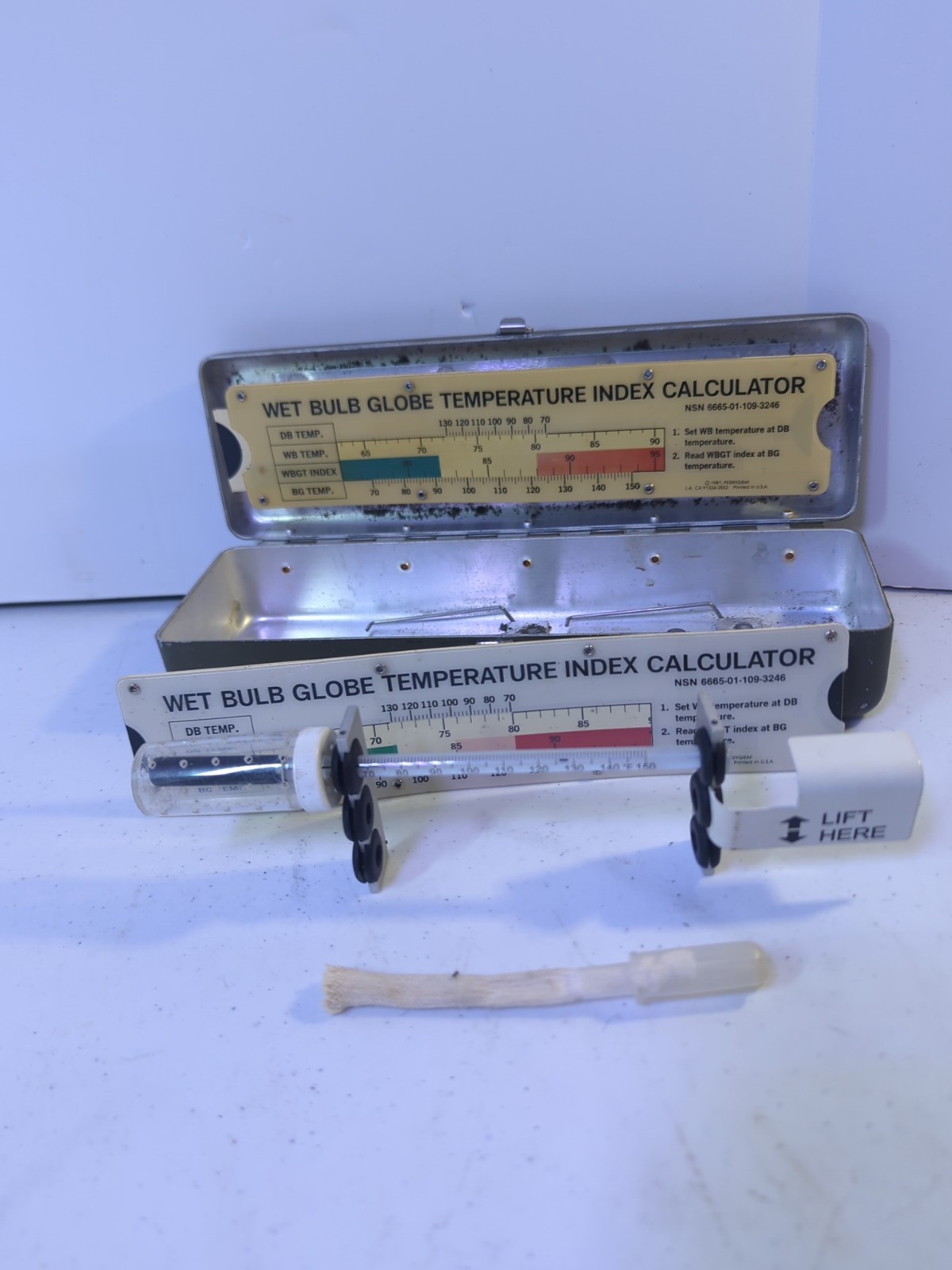 Sigma Products SP0200-05-D-8014 Wet Bulb Globe Temperature Kit