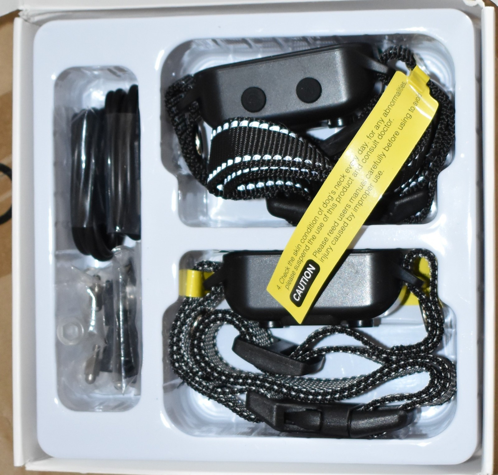Smart Barking Dog Collar Intelligent Waterproof Bark Control Device Set 2 Pack