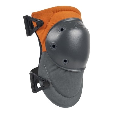 AltaPRO™ AltaLOK™ Hard Cap Industrial Knee Pad, Hook and Loop, Orange/Gray Alta