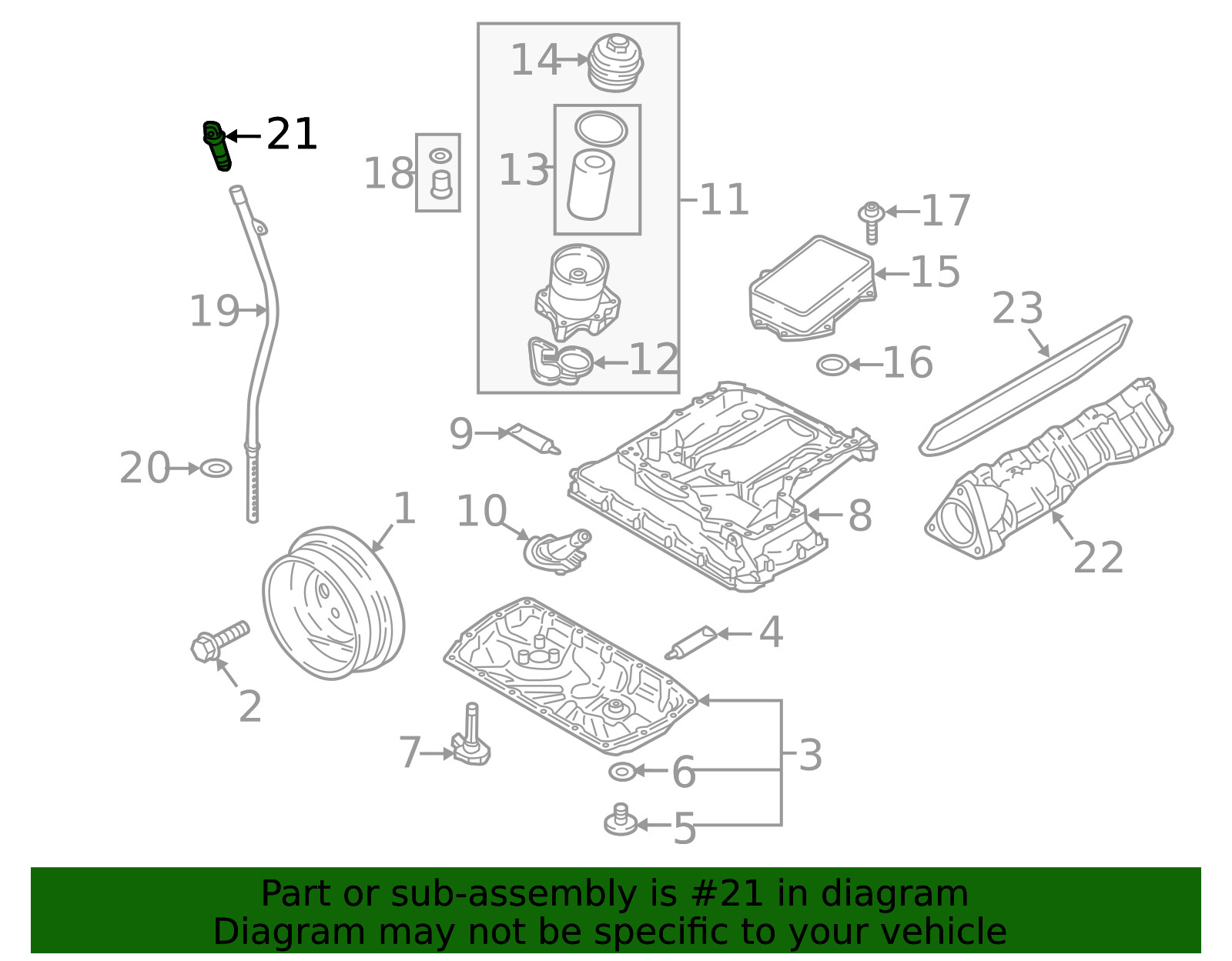 Genuine Audi Lock Pin 059-115-418-A