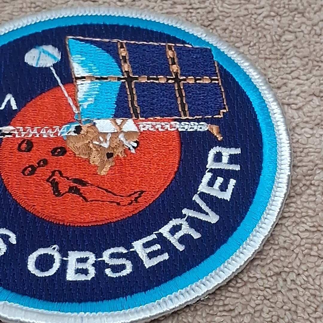 Nasa Mars Observer Patch