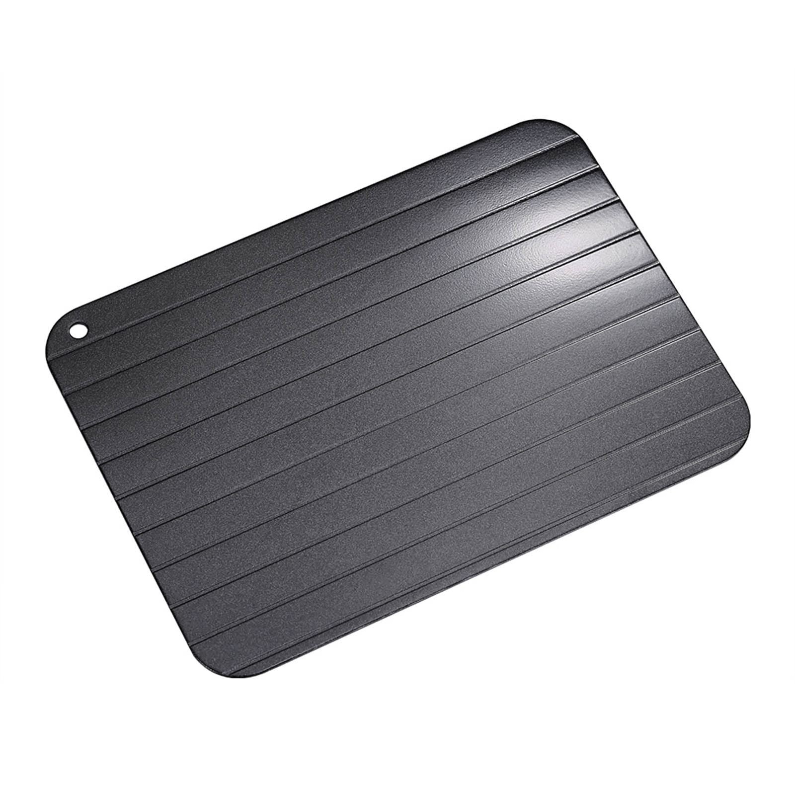 Defrosting Tray for Frozen Meat, 9" x 6.5" Aluminium Plate