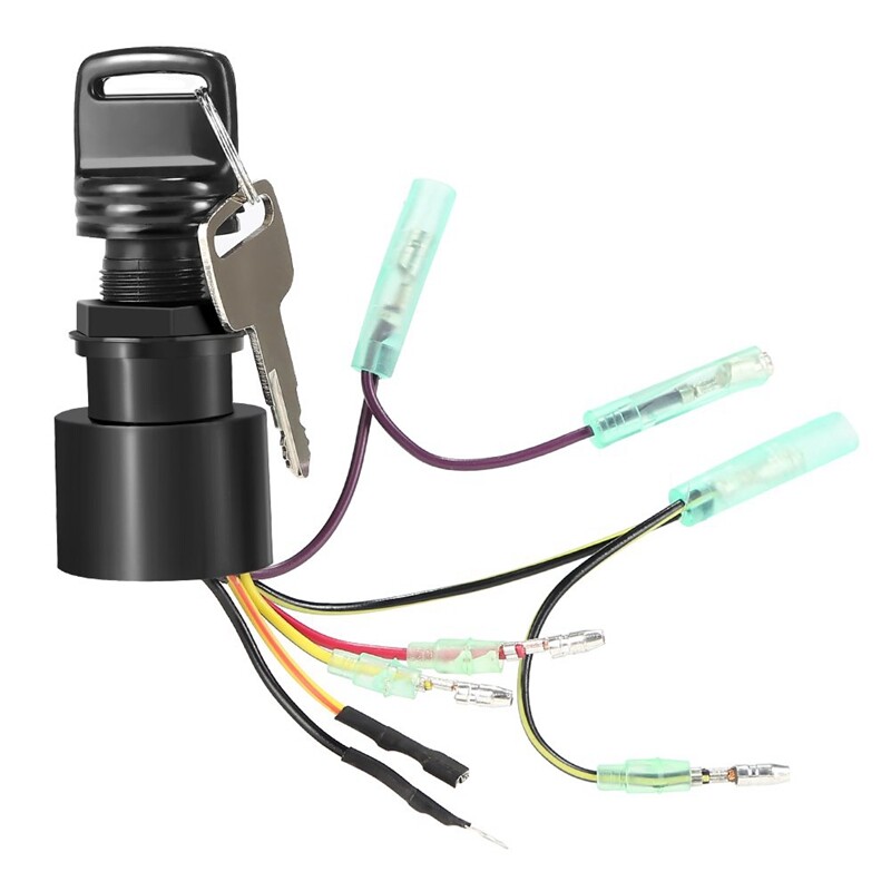 87-17009A5 Ignition Key Switch MP41070-2 Replacement For Mercury Marine Outboard