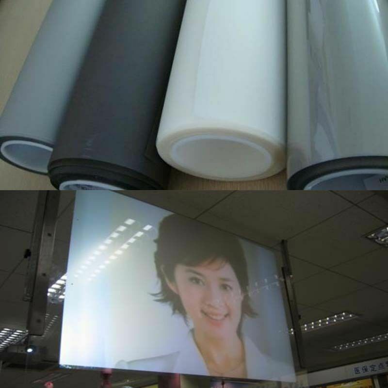 60''x20'' 5colors Holographic Projection Screen Film PET adhesive Film HOHOFILM