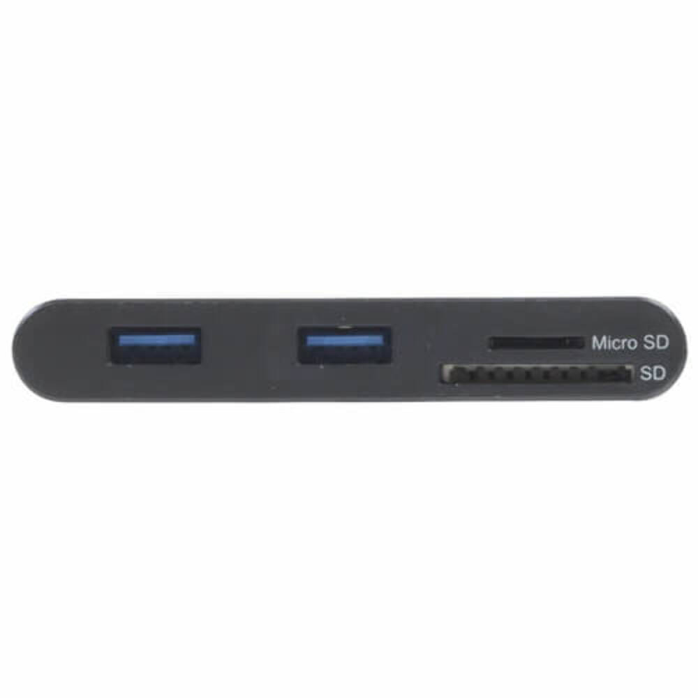 High Quality Multi Card Reader USB 3.0 with Type-C Adaptor 5Gbps Transfer Speed