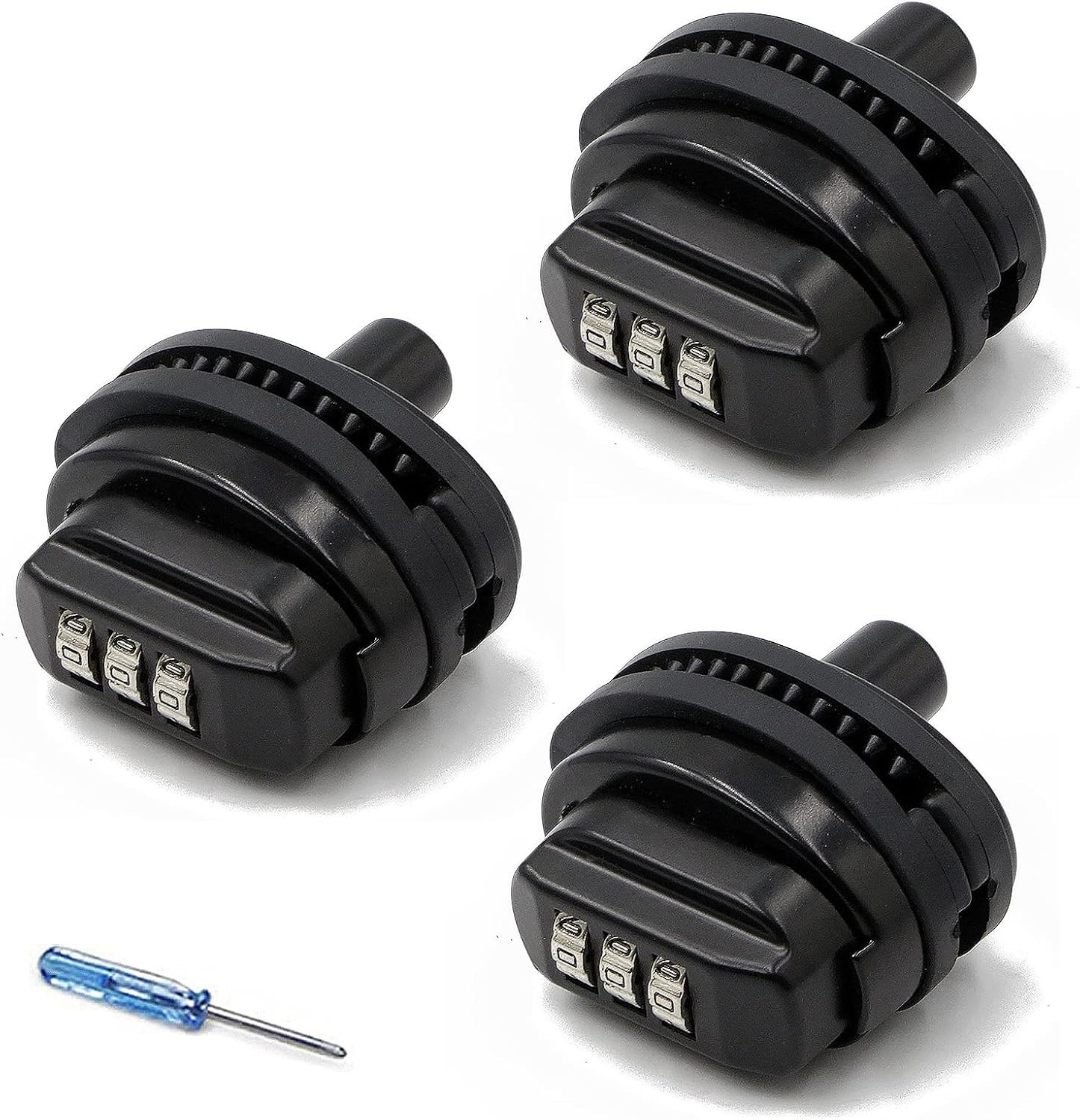 Universal Gun Trigger Lock 3 Digit Combination Resettable Firearm Safety Lock