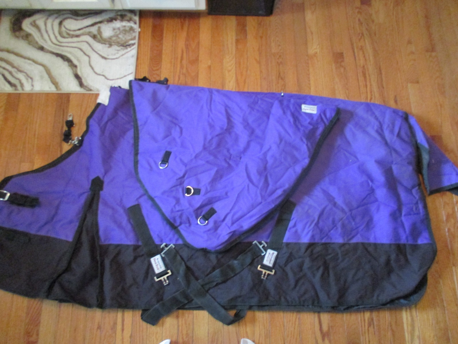 69'' SS TACK  Dura-Tech Standard  Heavy Weight Waterproof Turnout Blanket w Hood