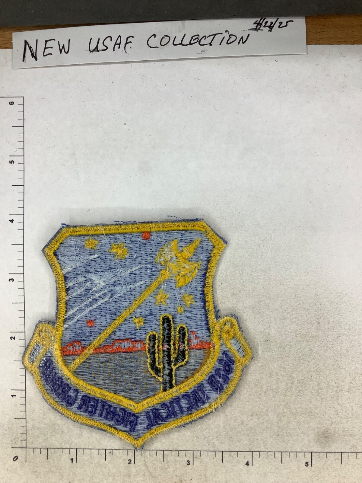 USAF 162nd TACTICAL FIGHTER GROUP SQUADRON PATCH