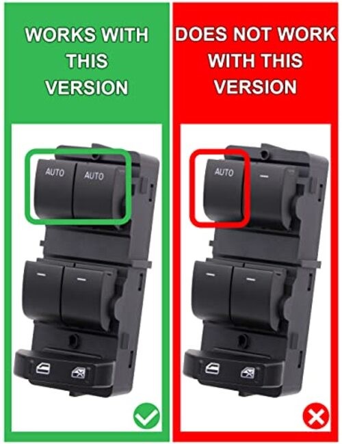 Power Window Control Switch Button Compatible with 2011-2014 Ford F-150