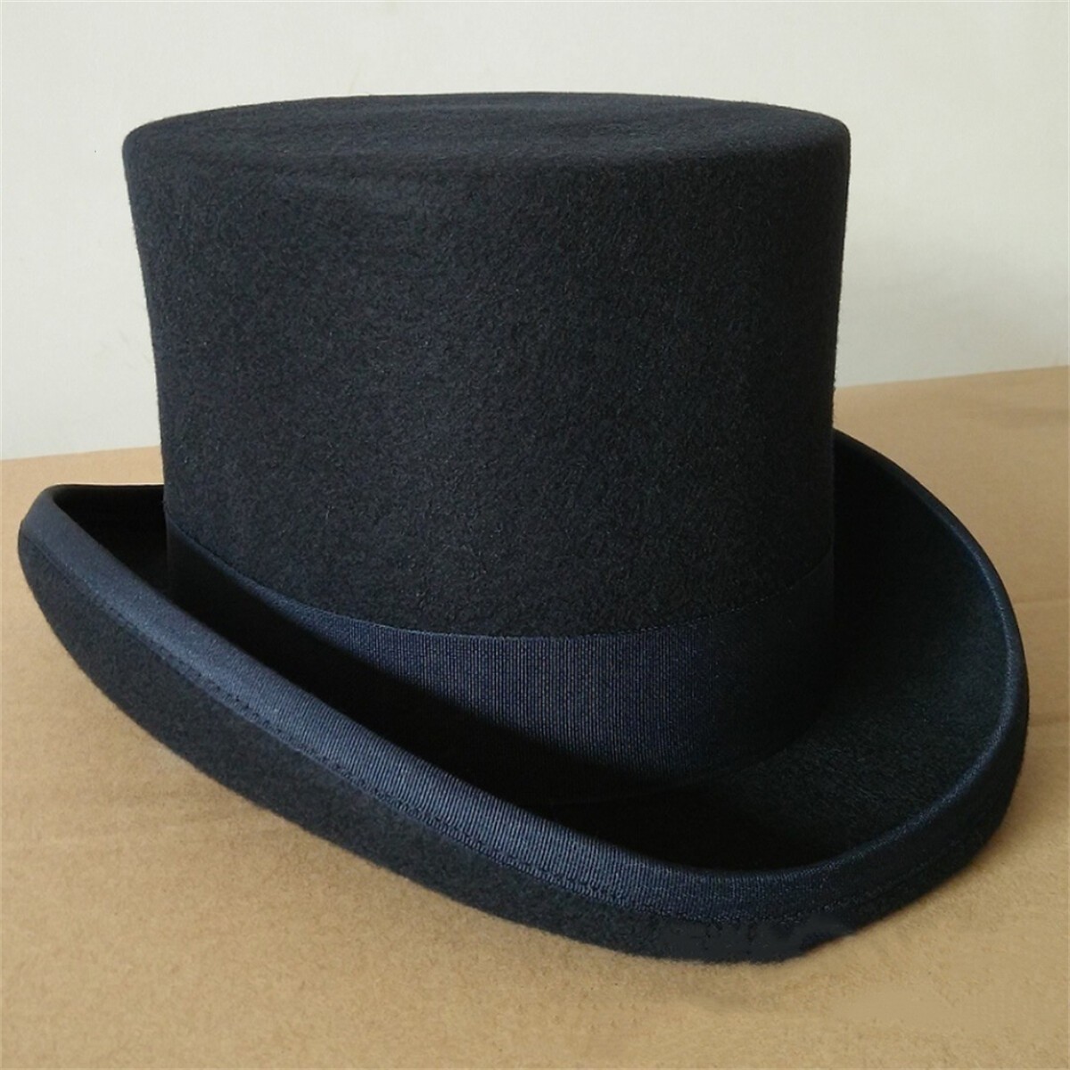 Hot Men Wool Victorian Hatter Top Magic Hat Gentlemen Performing Jazz Caps Party