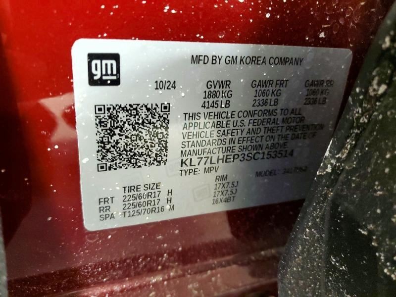 Chevy Trax Contact Sensor 2025 2024