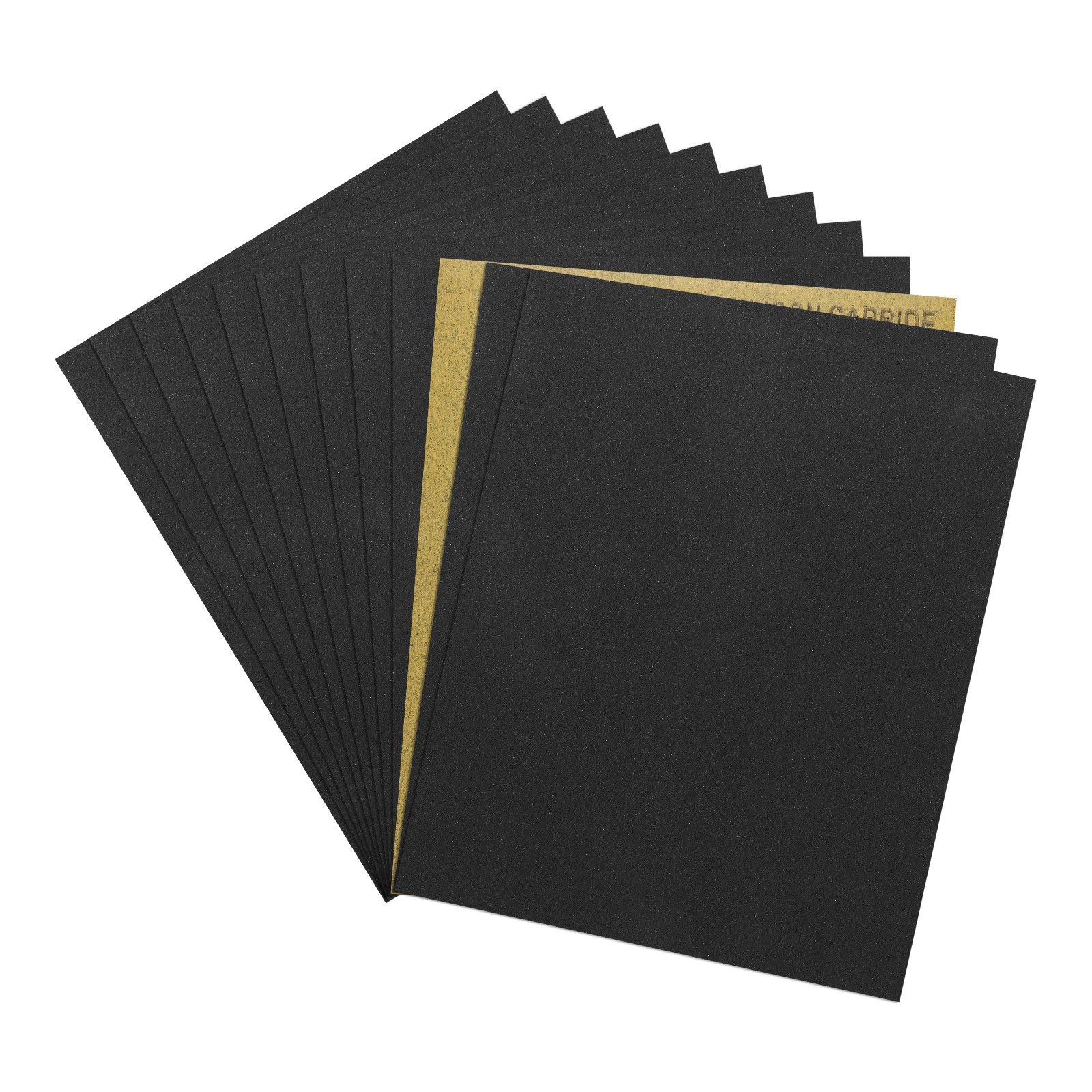 Sandpapers (9" x 11"/229mm x 279mm) 12 Sheet, 1200 Grit Sand Paper for Polishing