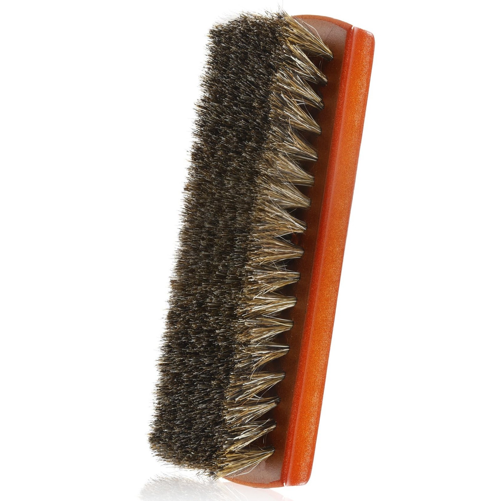 Shoe Brush, Horsehair Shoe Brush Shoe Cleaning Brush Boot Brush for Leather, ...