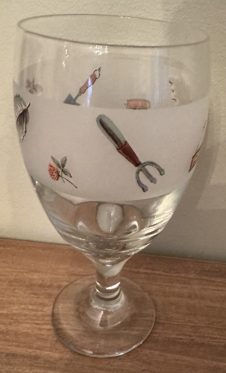 Vintage Naturewood Herb Garden PFALTZGRAFF 16oz GLASSWARE ICED TEA GLASS(es)
