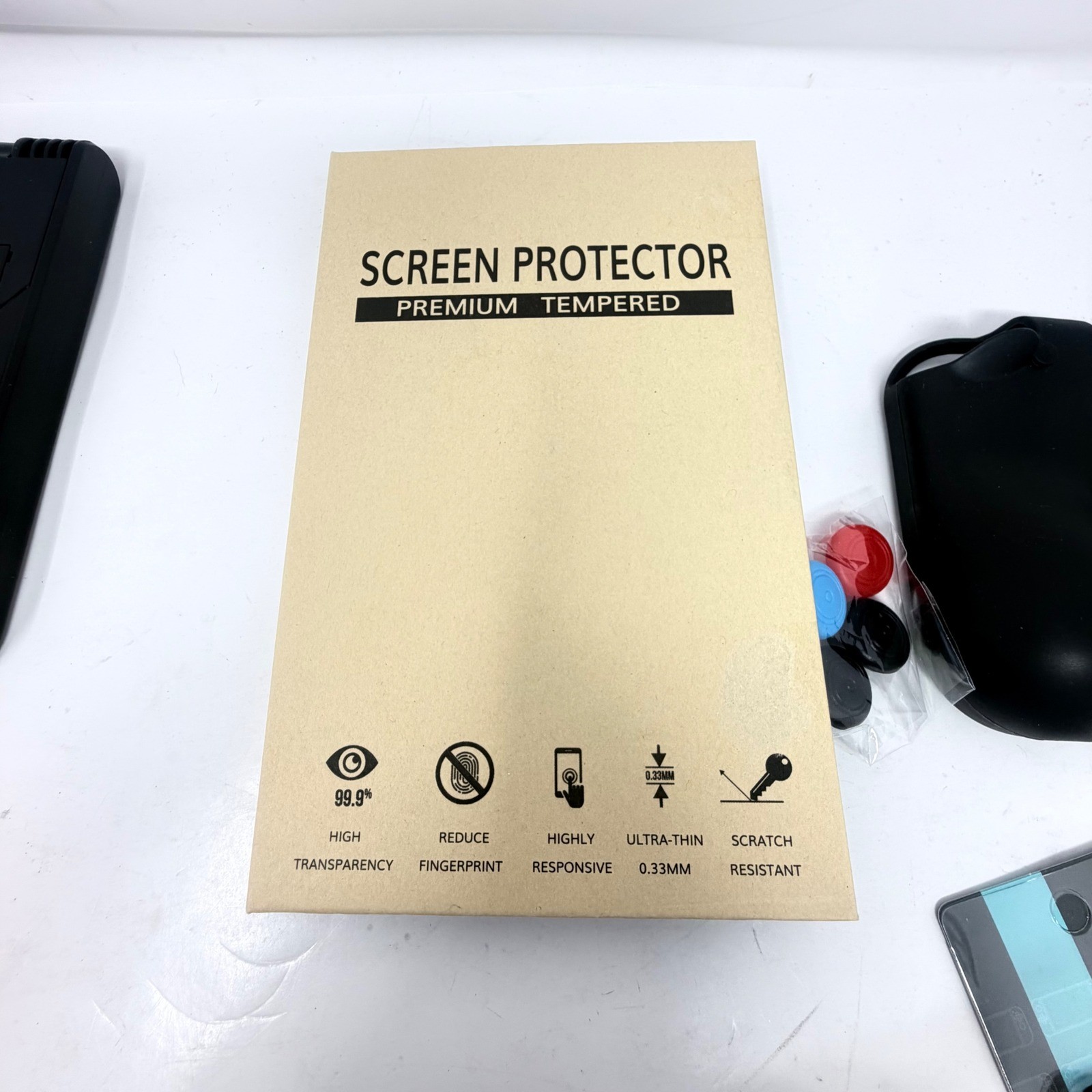 Unbranded Accessory Bundle Nintendo Switch One Size Multicolor Cases Wheels Caps