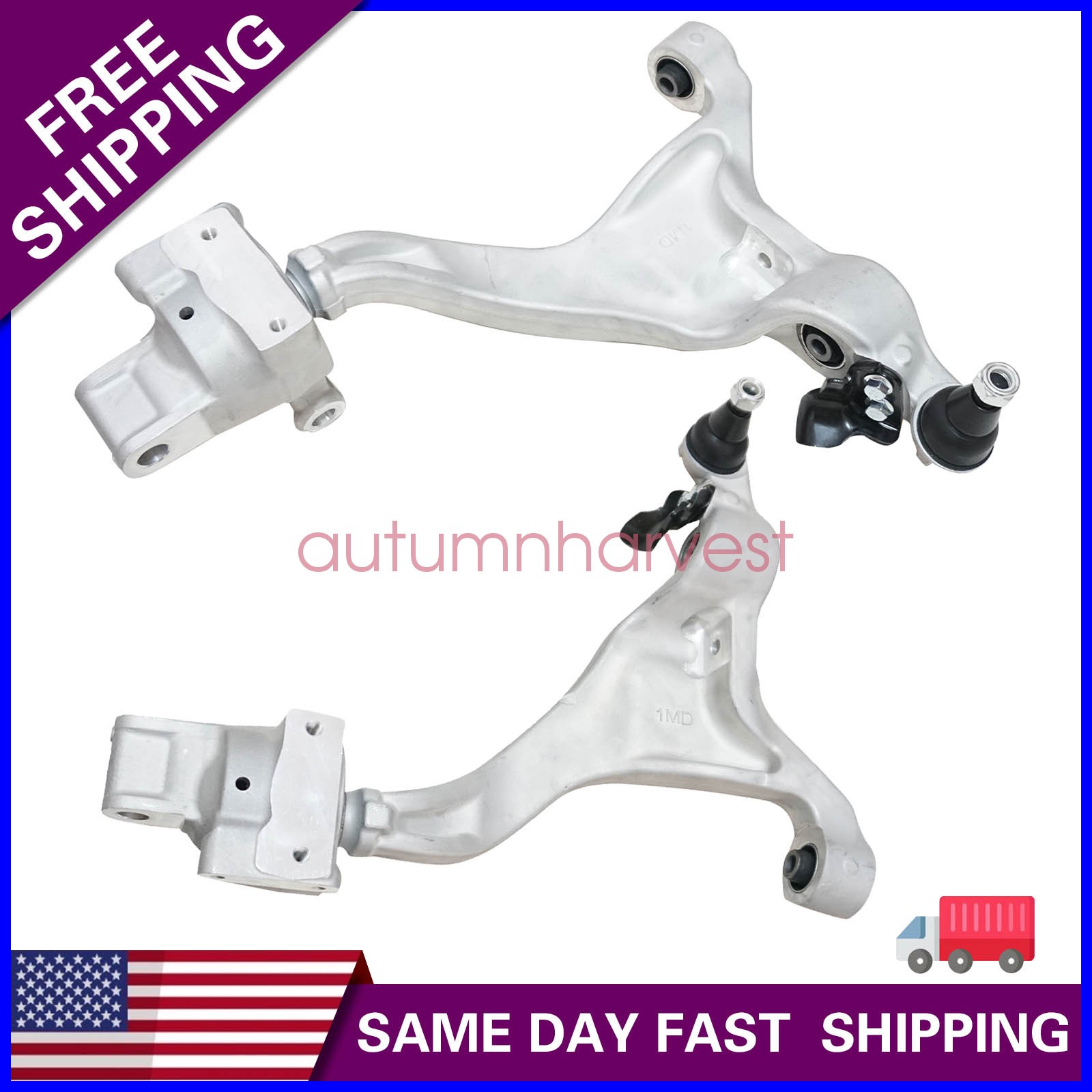 2x Front Lower Control Arm Left Right Fits For Infiniti M37 M56 2011-2013 AWD