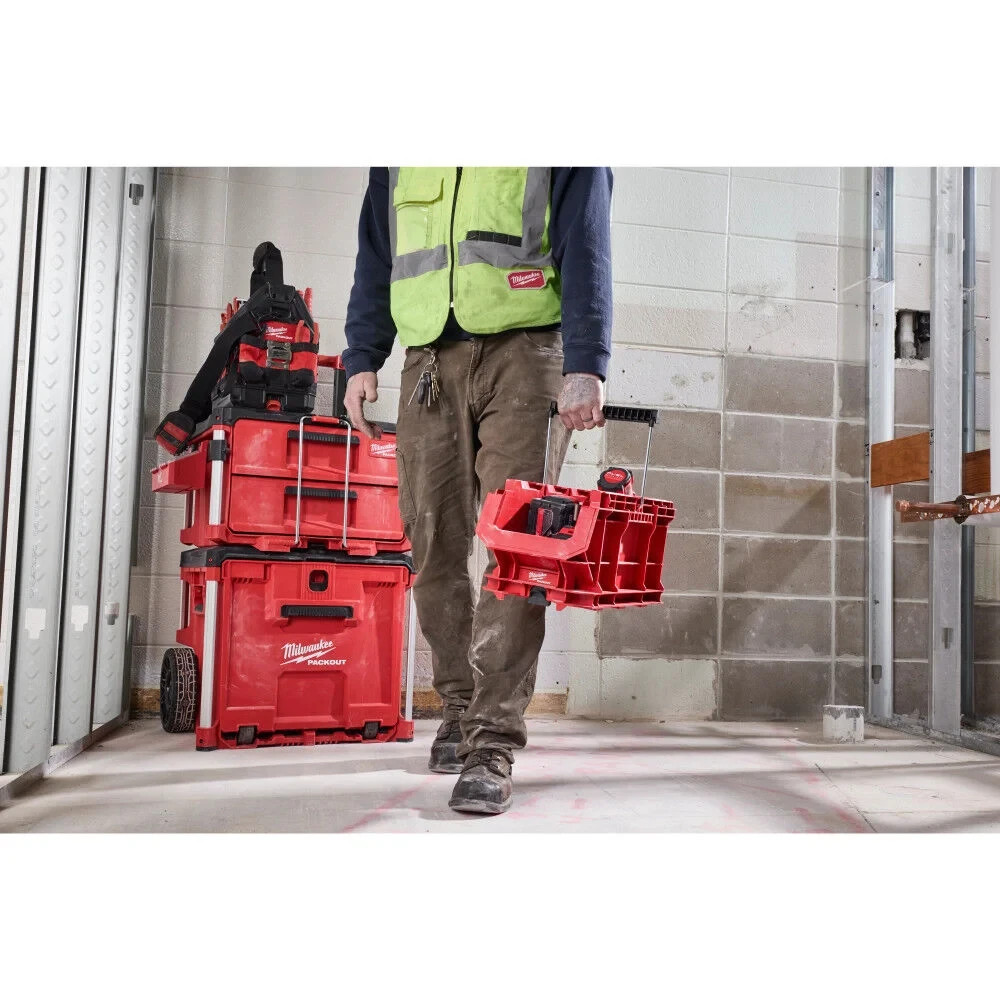 Milwaukee PACKOUT Compact Crate 48-22-8437 Modular Tool Storage Crate