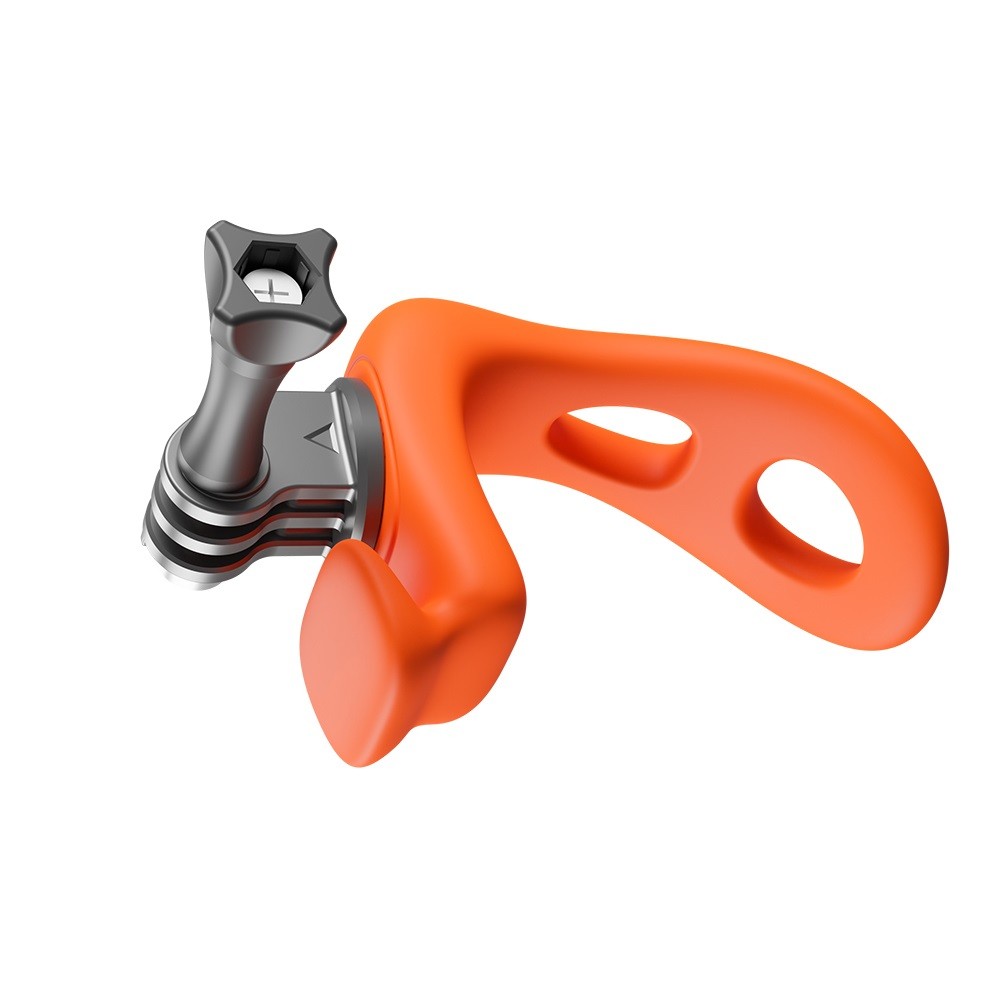 Orange Flexible Mount Part For Gopro Hero/Insta360/DJI Osmo Action/SJCAM/EKEN