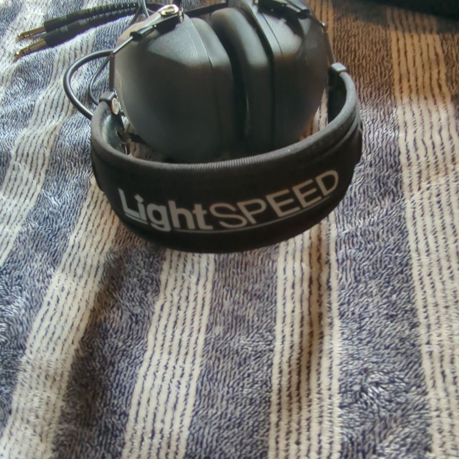 Lightspeed QFR SoloC Dual Plug General Aviation Headset