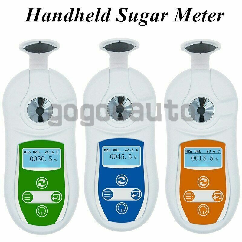 Digital Brix 0-32.0% Optical Sugar Food Drink ATC Content Meter Measuring Tester