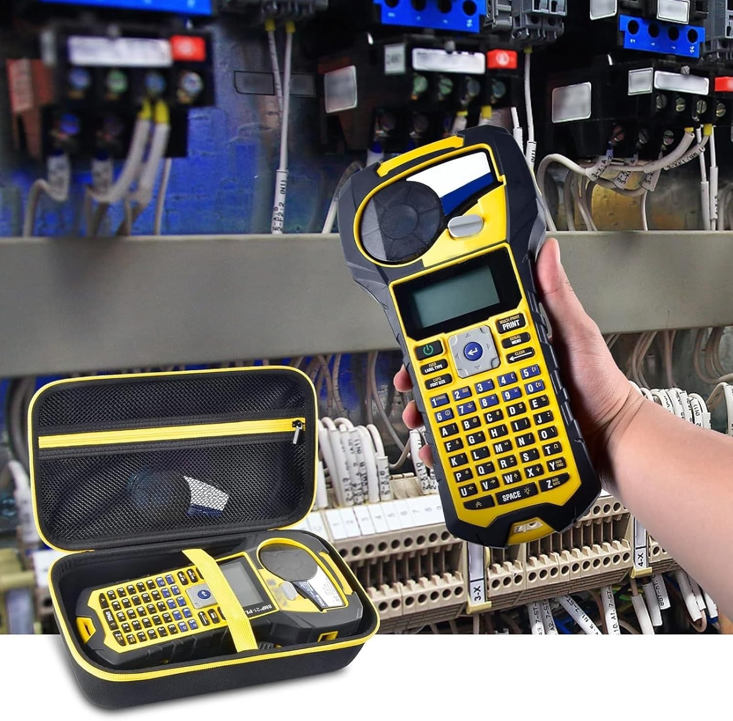 Case Compatible with Brady M210/ -PLUS/ M210 LAB Handheld Label Printer. Stic...