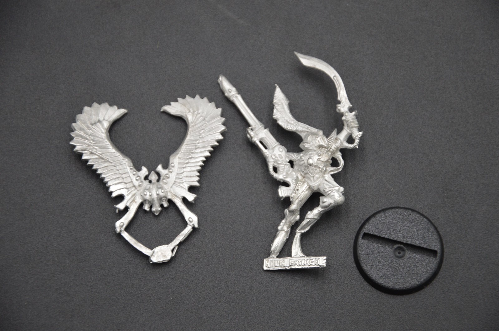 Warhammer 40k Aeldari Phoenix Lord of the Swooping Hawks Baharroth METAL OOP
