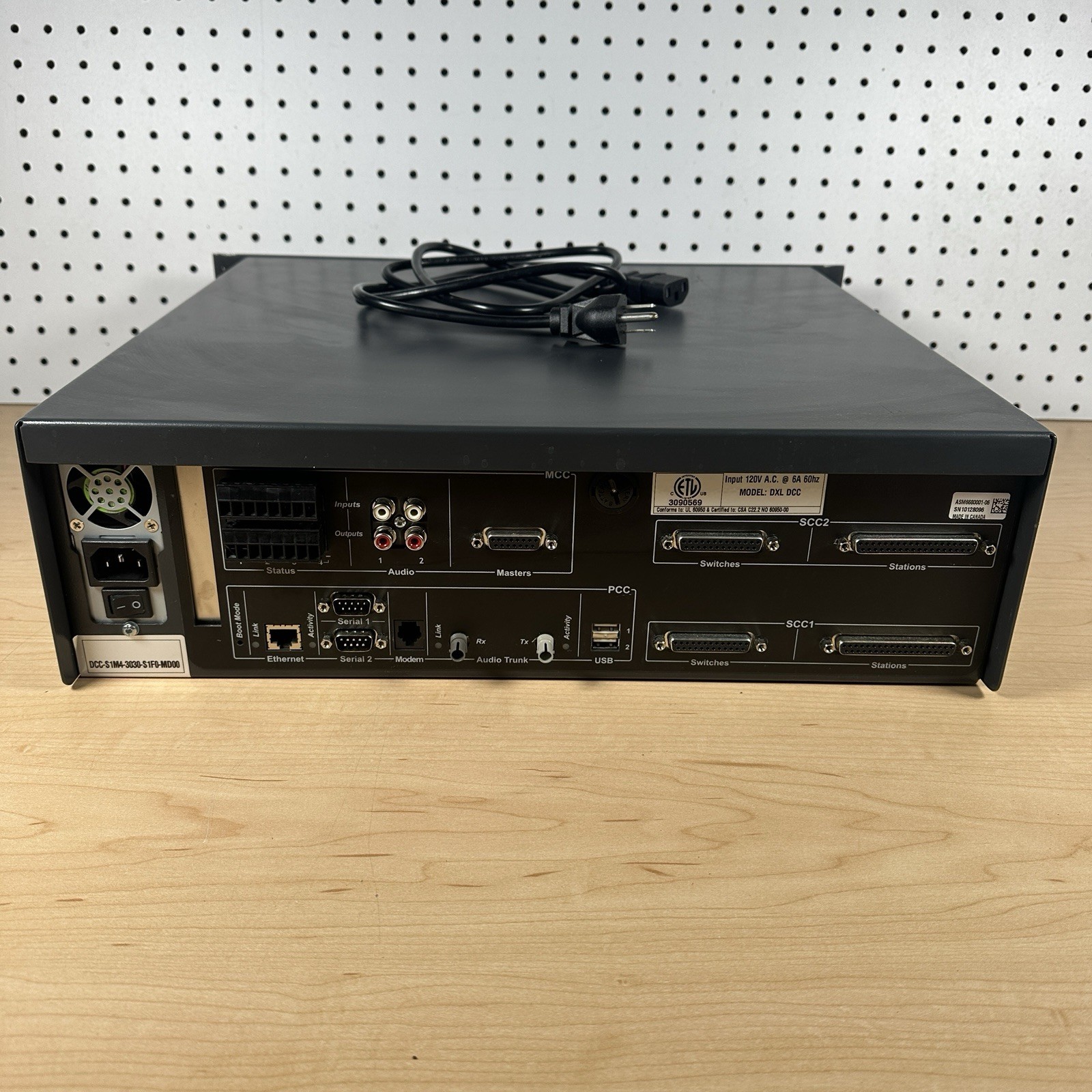 Harding Instruments Microcomm Digital Intercom System DXL DCC