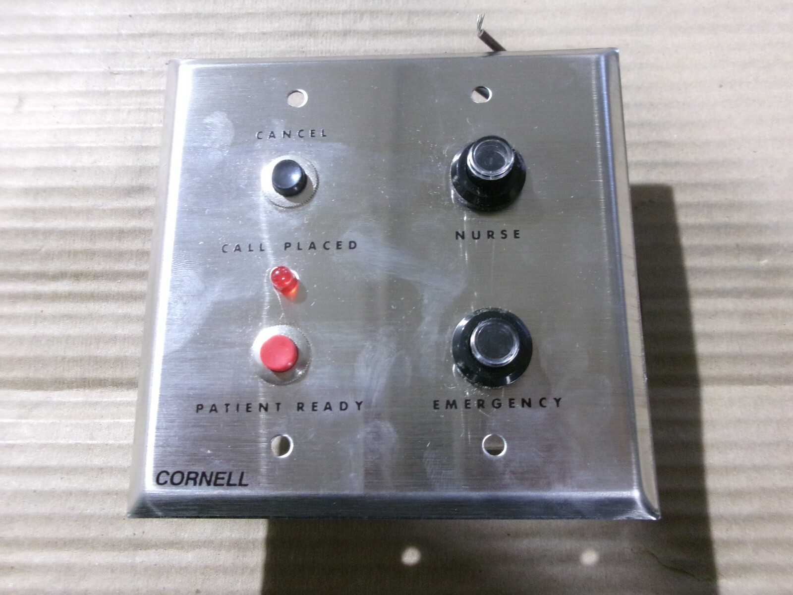 Cornell B-213/SP1 Push For Help Call Button Bedside Station