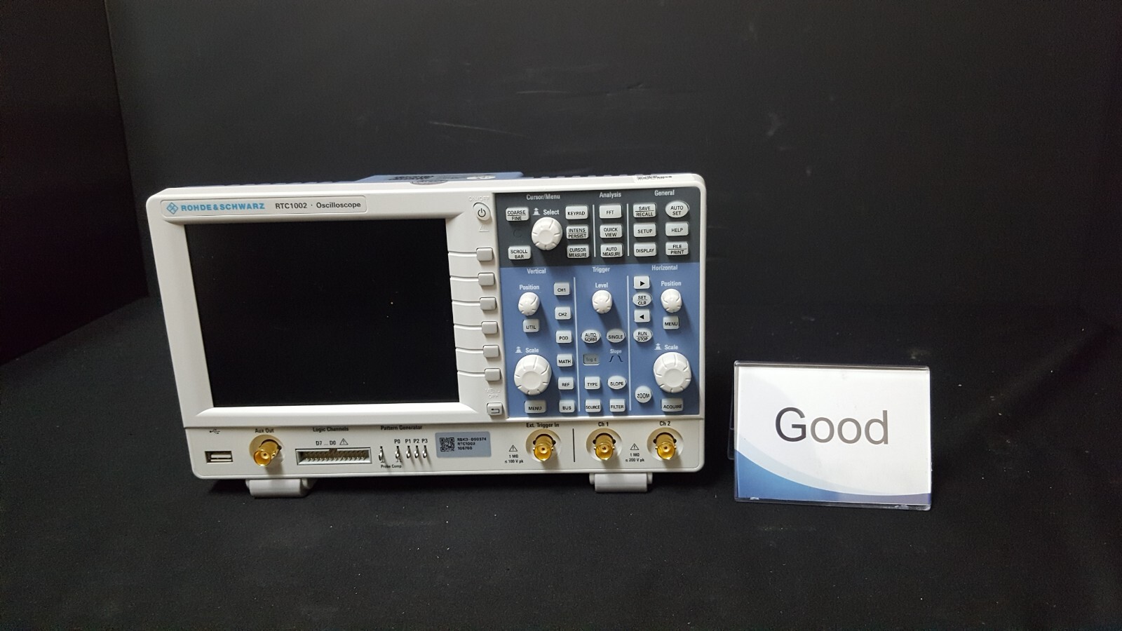 R&S RTC1002 : 300MHz, 2GS/s Digital Oscilloscope, Opt. B223  (6760)