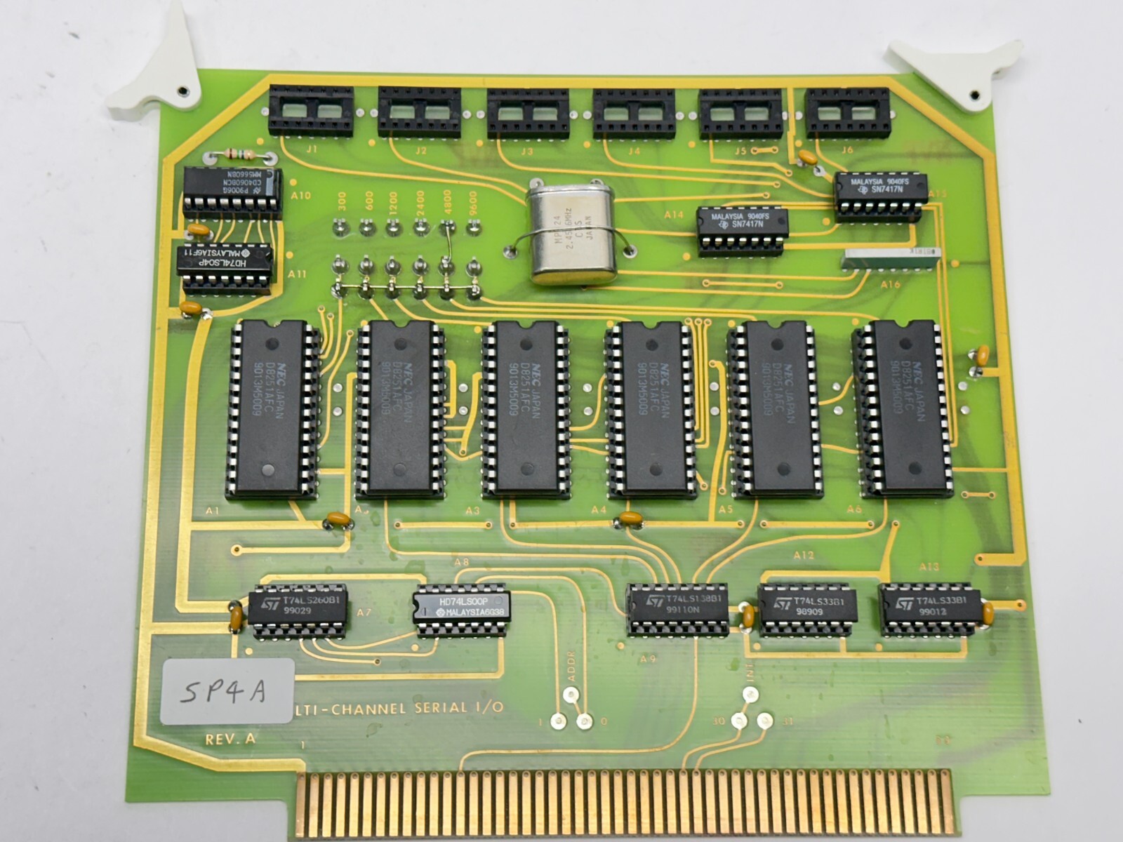 Eberline 11199-C01 Rev A Multi-Channel Serial I/O SP4A