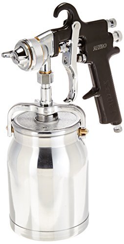 Astro Pneumatic AS8S Spray Gun with Cup - Black Handle - 1.8mm Nozzle