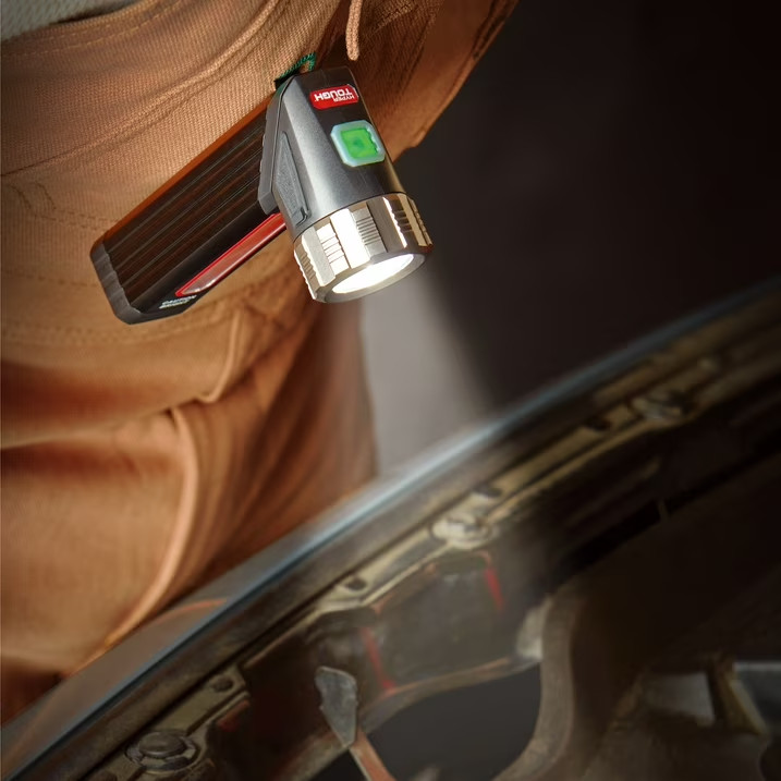 Hyper Tough 300 Lumen Rechargeable Work Light with Mini Rotating Head - Mini Siz