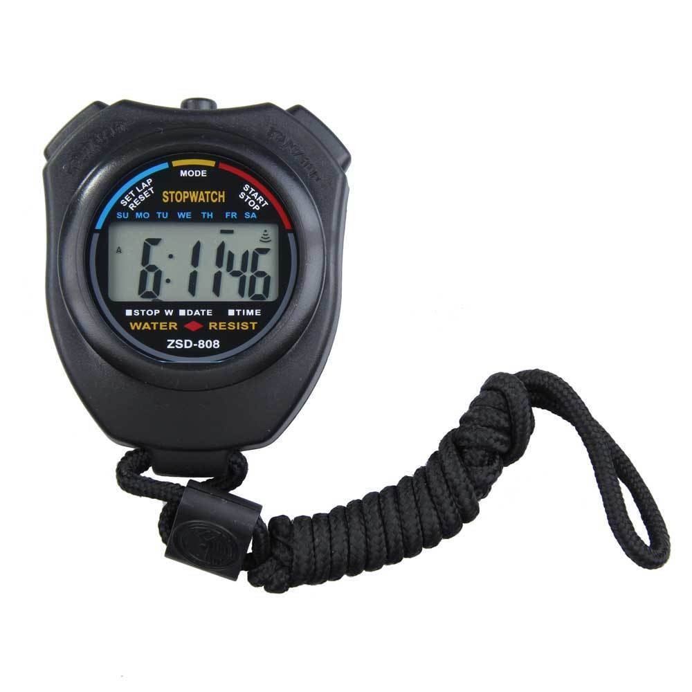 2x Professional Electronic LCD Timer Digital Sport Stopwatch Counter Timer US