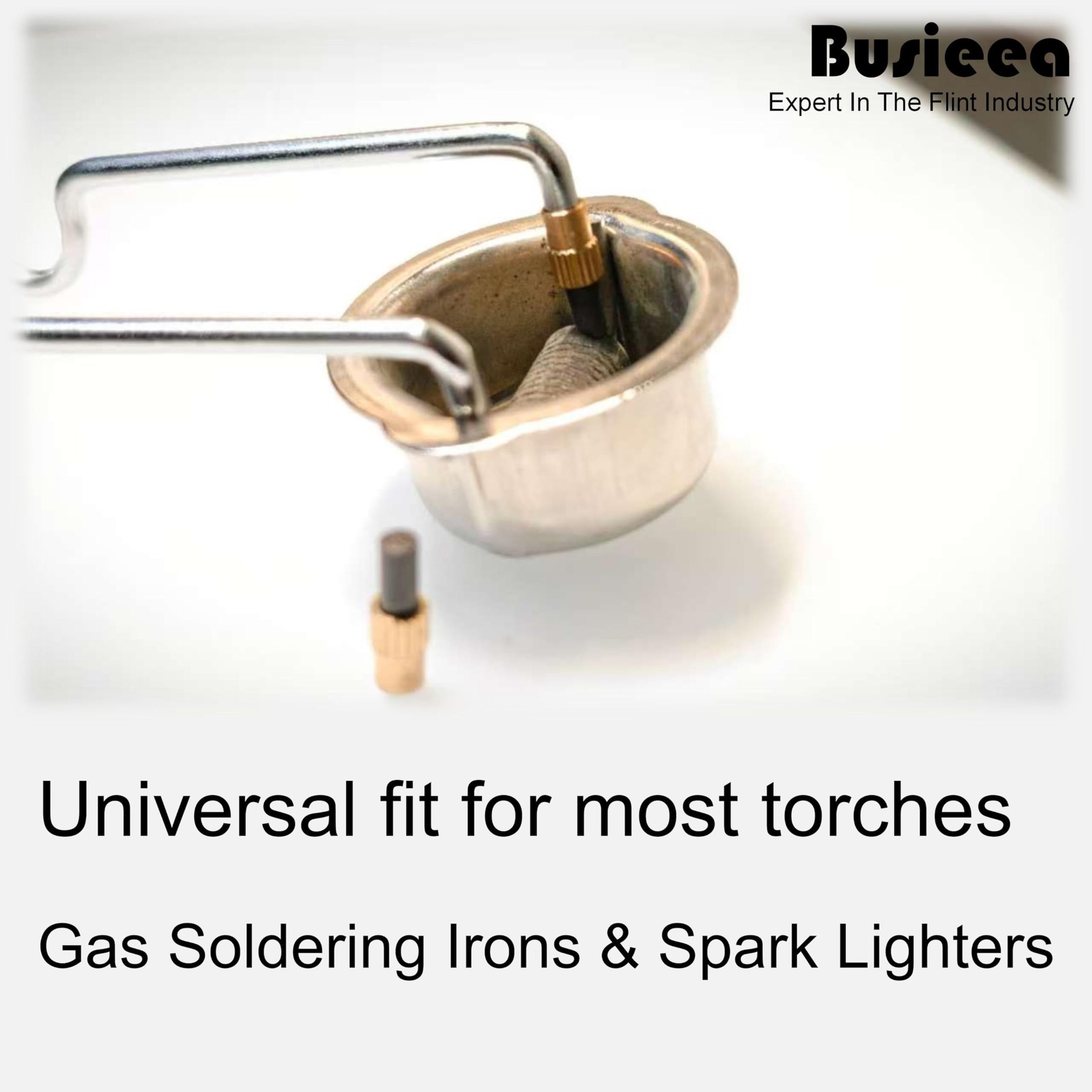 30 Pcs Flint Striker & Replacement Flints for Torch - High-Spark Spark Lighte...
