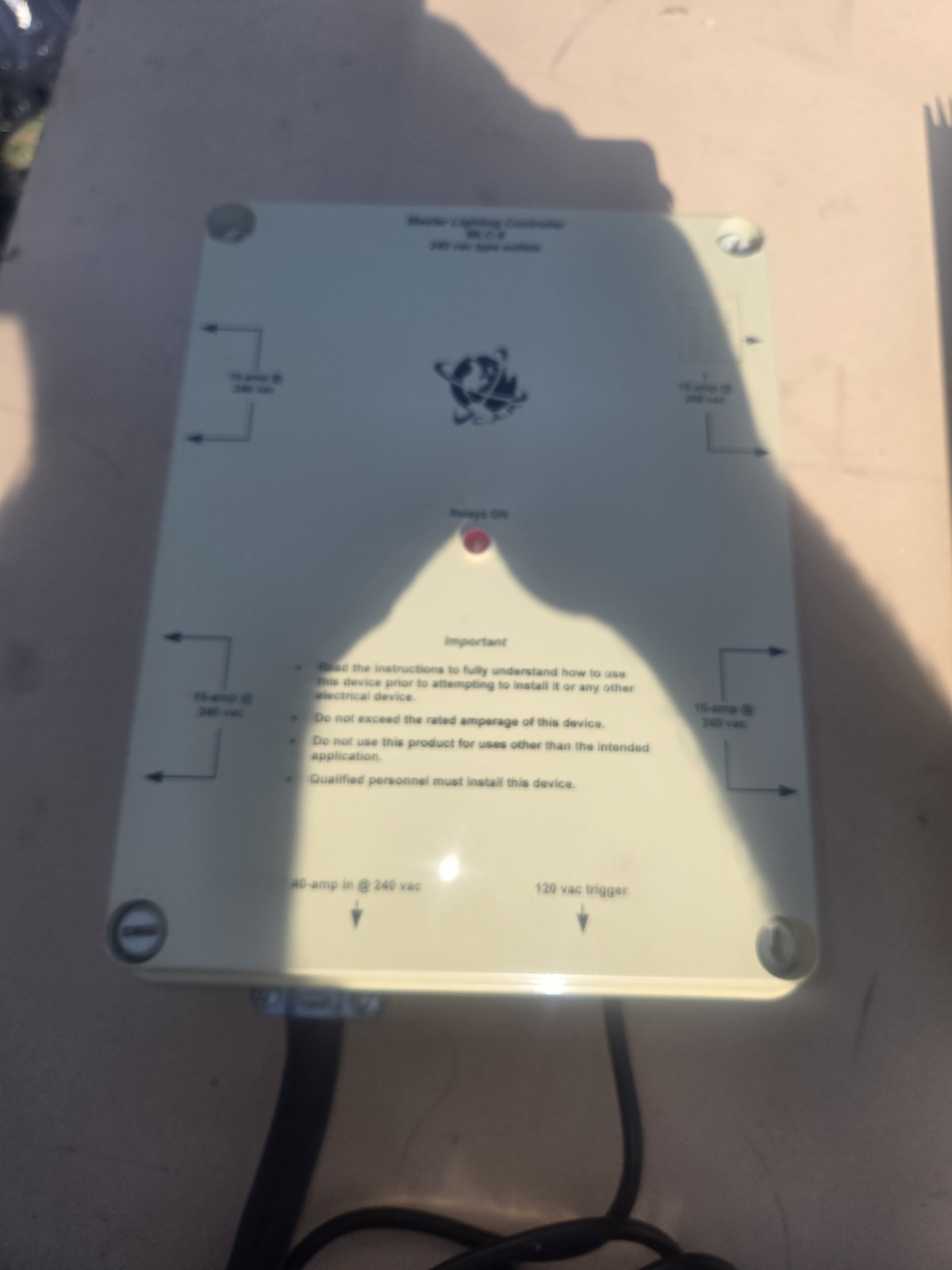 C.A.P MLC-8X 8 HID Grow Light Master Lighting Controller Ballast - 120v/240v